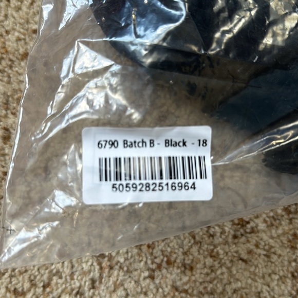 OH POLLY TIVOLI LONG SLEEVE EMBELLISHED COWL NECK BLACK MINI DRESS - Picture 4 of 4